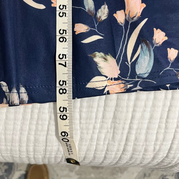 Floral Maxi Dress-Multi Color - Picture 4 of 5